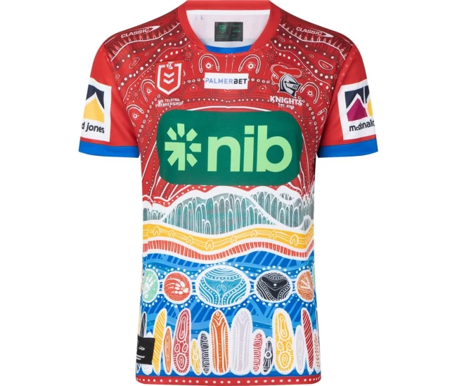 Newcastle Knights Rugby Mens Indigenous Jersey 2023