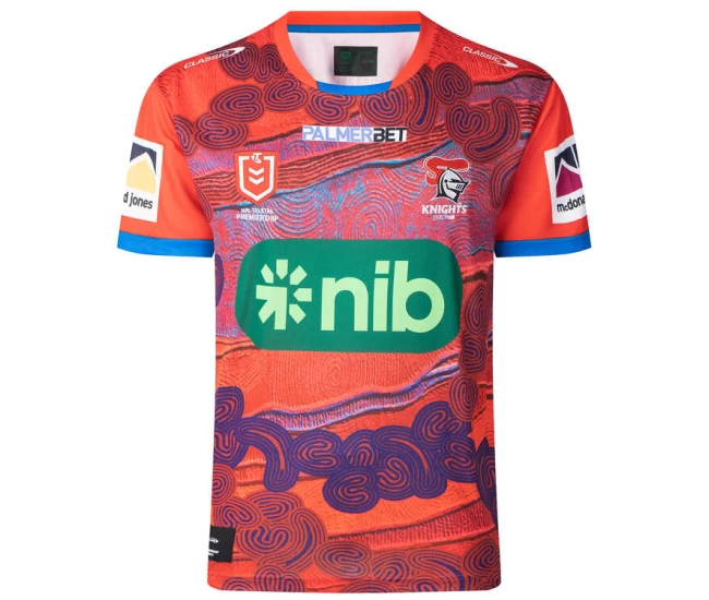 Newcastle Knights Rugby Mens Indigenous Jersey 2024