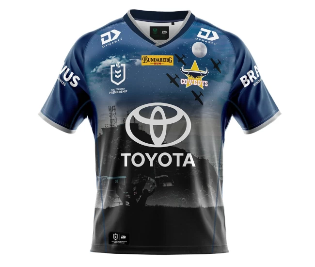 North Queensland Cowboys Rugby Men's Defence Jersey 2022