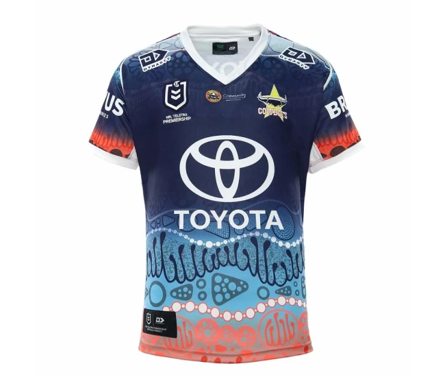 North Queensland Cowboys Rugby Men's Indigenous Jersey 2022