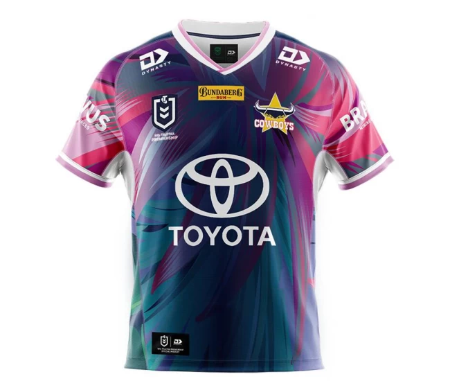 North Queensland Cowboys Mens Women In League Jersey 2022