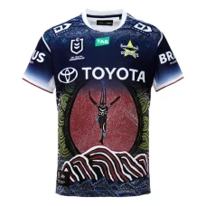 North Queensland Cowboys Rugby Mens Indigenous Jersey 2023