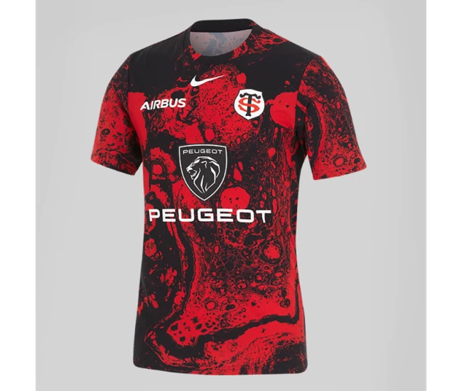 Stade Toulousain Rugby Mens Pre Match Jersey 2024