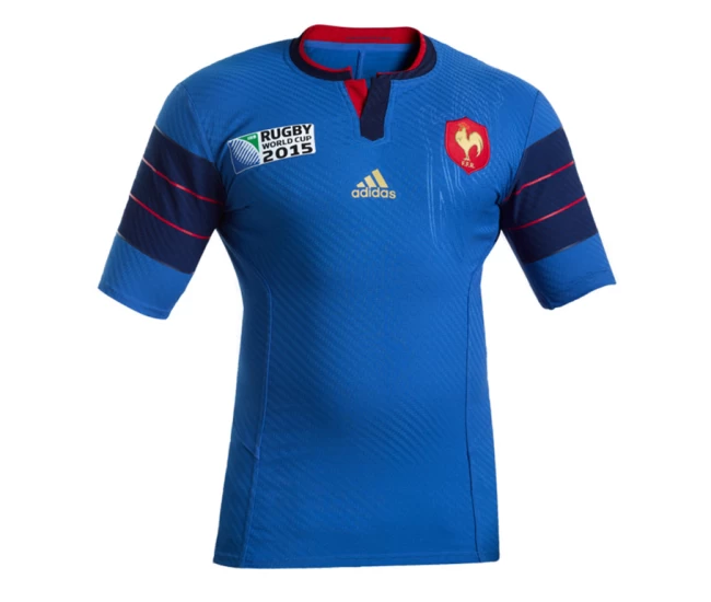 France Rugby World Cup Home 2015 Jersey