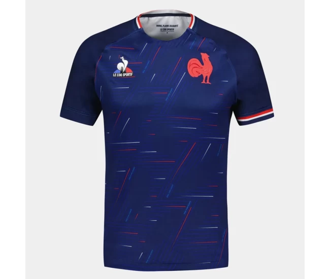 France Sevens Rugby Mens Pre Match Jersey 2023