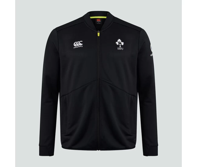 Canterbury Ireland IRFU Mens Track Jacket Black 2020