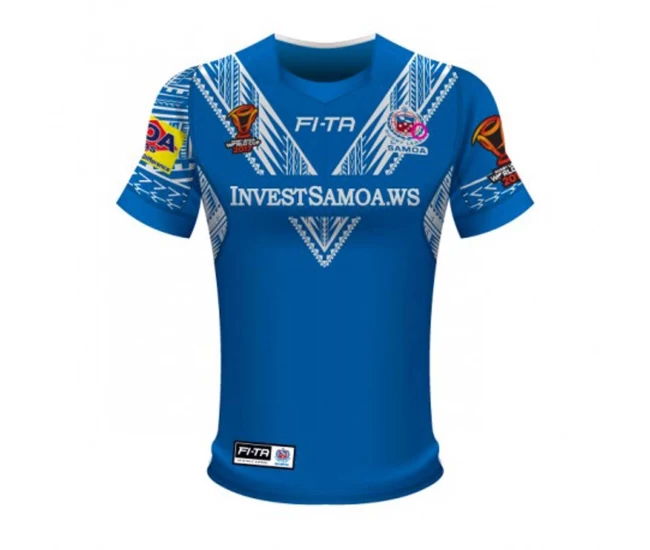 Samoa Rugby League World Cup 2017 Home Jersey