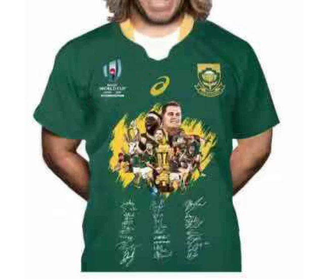 South Africa Springboks Signature Edition Rugby World Cup 2019 Jersey