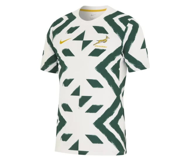 South Africa Rugby Springboks Mens Pre Match Jersey 2024