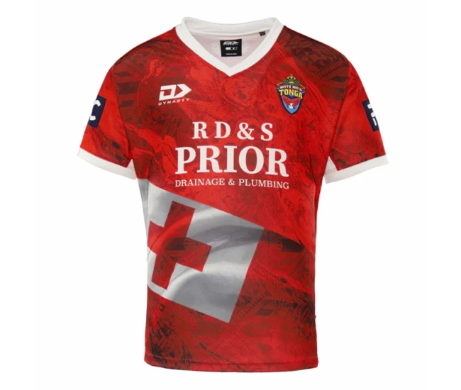Tonga Rugby League Mens Home Jersey 2022