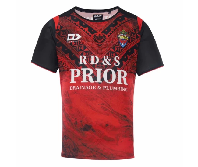 Tonga Rugby League Mens Training Jersey 2022