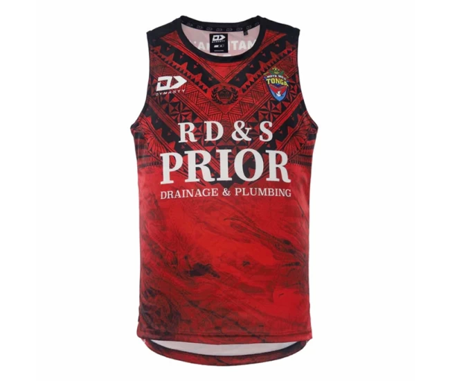 Tonga Rugby League Mens Training Singlet 2022