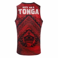 Tonga Rugby League Mens Training Singlet 2022