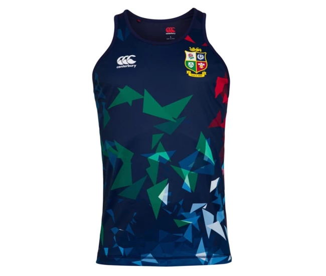 CCC British And Irish Lions Mens Singlet 2021 Navy