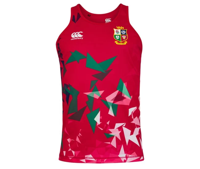 CCC British And Irish Lions Mens Singlet 2021 Red