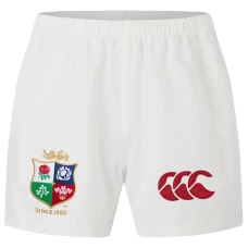 British And Irish Lions Rugby White Shorts 2025