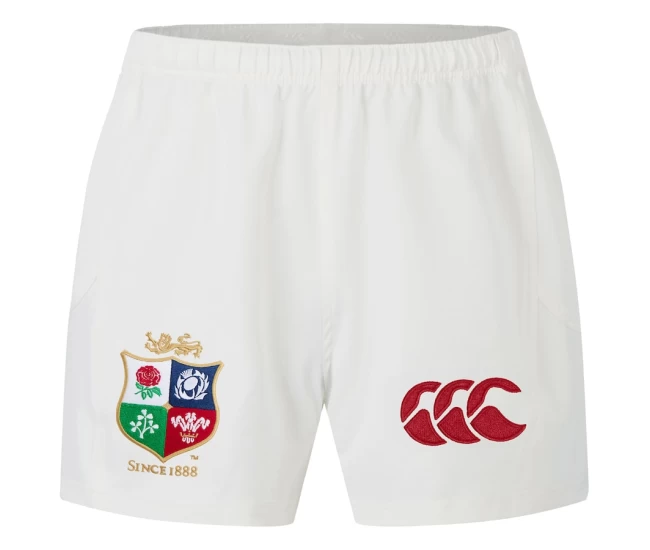British And Irish Lions Rugby White Shorts 2025