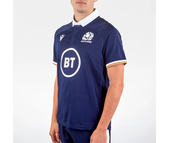 Macron Scotland Rugby Home Jersey 2020 2021