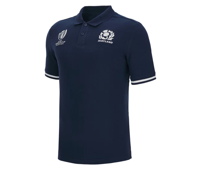 Scotland Rugby Mens RWC 2023 Polo Shirt