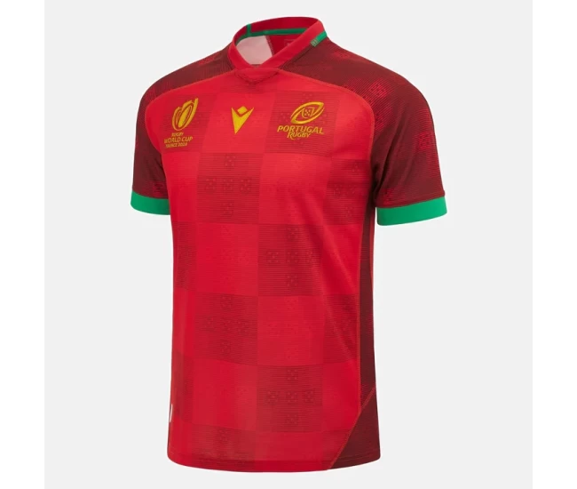 Rugby World Cup Portugal Mens Home Jersey 2023