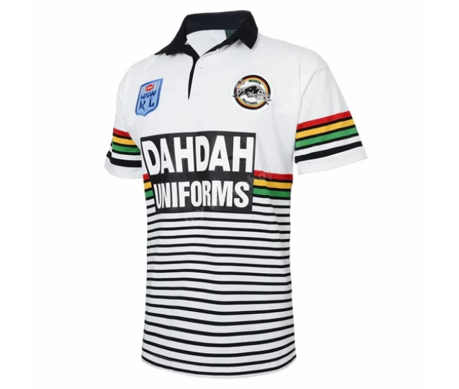 Penrith Panthers Rugby Mens Away NRL Retro Jersey 1991