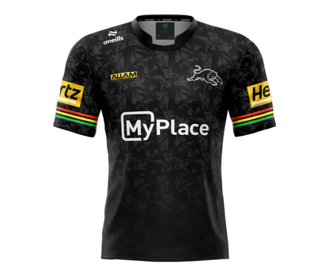 Penrith Panthers Rugby Mens Dark Training Jersey 2024