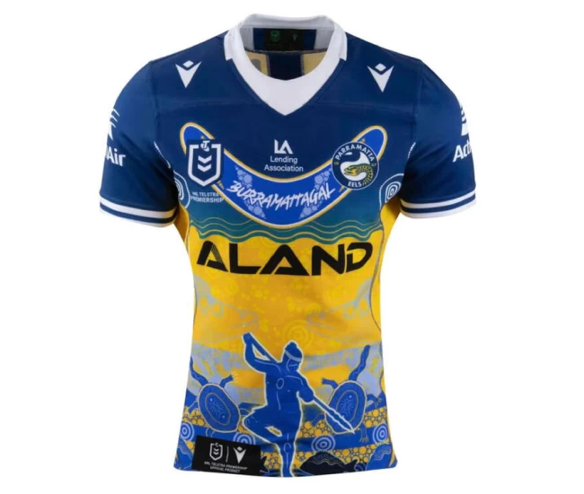 Parramatta Eels Rugby Mens Indigenous Jersey 2023