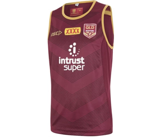 QLD Maroons 2018 Men's Training Singlet