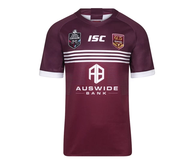 QLD Maroons 2019 Men's Home Jersey