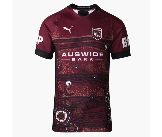 QLD Maroons Mens Indigenous Jersey 2021