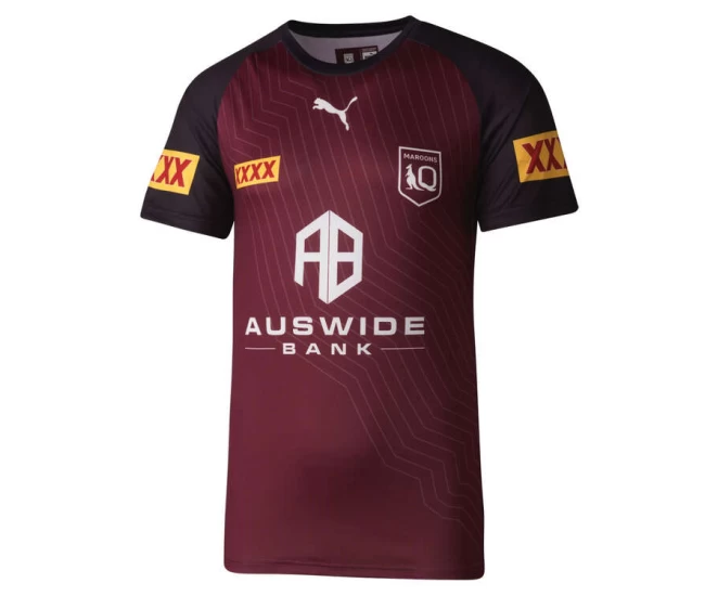 QLD Maroons State of Origin Rugby Mens Training Jersey 2023