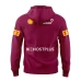 QLD Maroons Rugby Mens Team Hoodie Red 2024