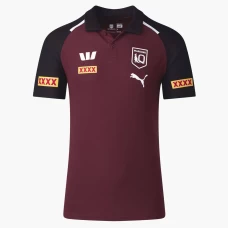 QLD Maroons State of Origin Rugby Mens Team Polo 2024