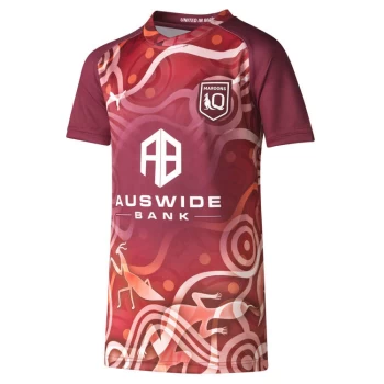 QLD Maroons Rugby Mens Indigenous Training Jersey 2023