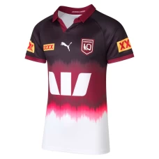 QLD Maroons State of Origin Rugby Mens Training Jersey 2024