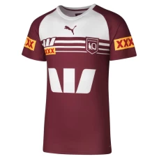 QLD Maroons State of Origin Rugby Mens Training Tee 2024