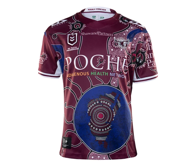 Manly Warringah Sea Eagles Men's Indigenous Jersey 2020