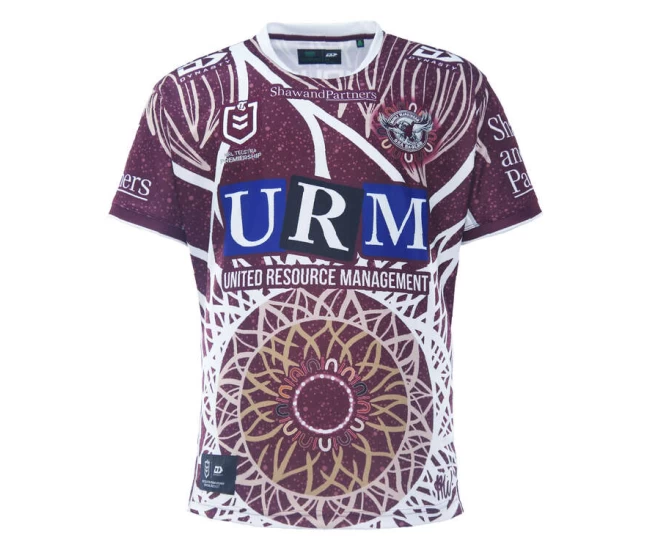 Manly Warringah Sea Eagles Rugby Mens Indigenous Jersey 2023