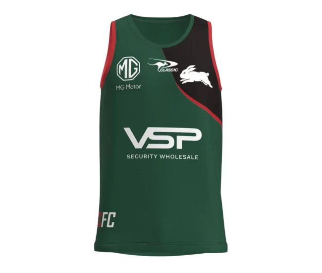 South Sydney Rabbitohs Rugby Mens Training Singlet 2023