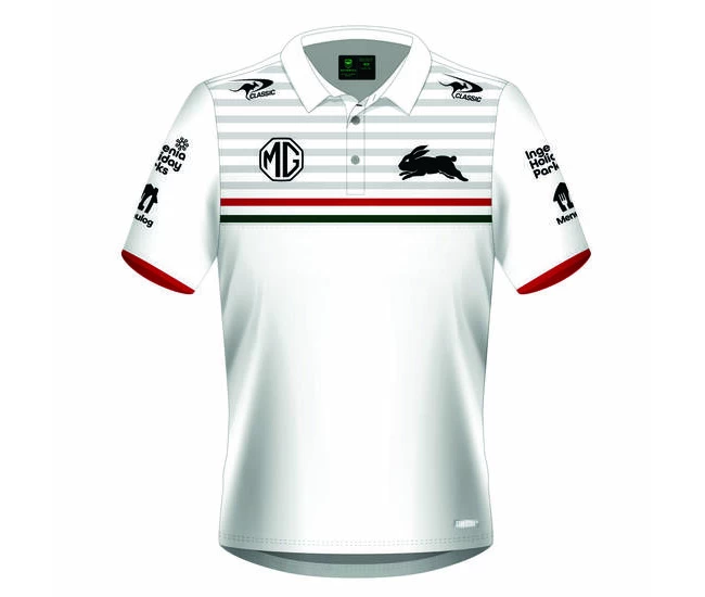 South Sydney Rabbitohs Rugby Mens Coaches Polo 2024