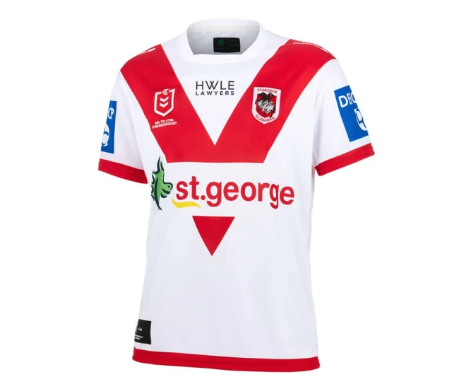 St George Illawarra Dragons Rugby Mens Home Jersey 2024