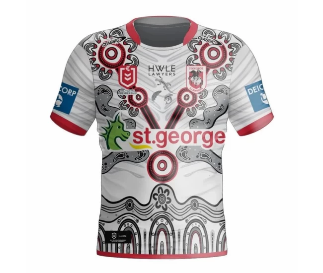 St George Illawarra Dragons Rugby Mens Indigenous Jersey 2024