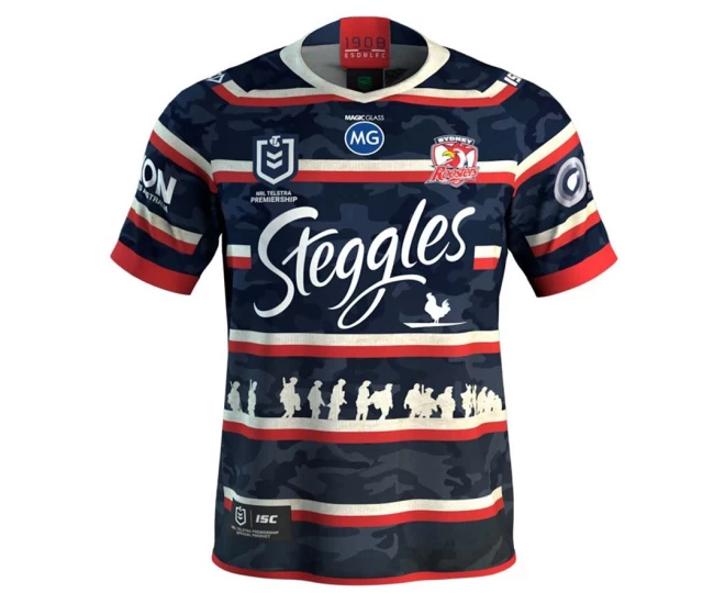 Sydney Roosters 2019 Men's Anzac Jersey