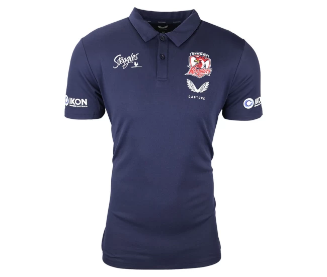 Sydney Roosters Mens Media Polo 2021