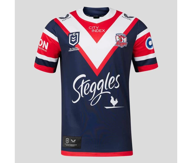 Sydney Roosters Rugby Mens Home Jersey 2024