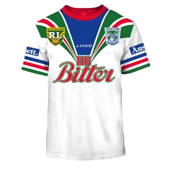 Auckland Warriors Rugby Retro Away Jersey 1995