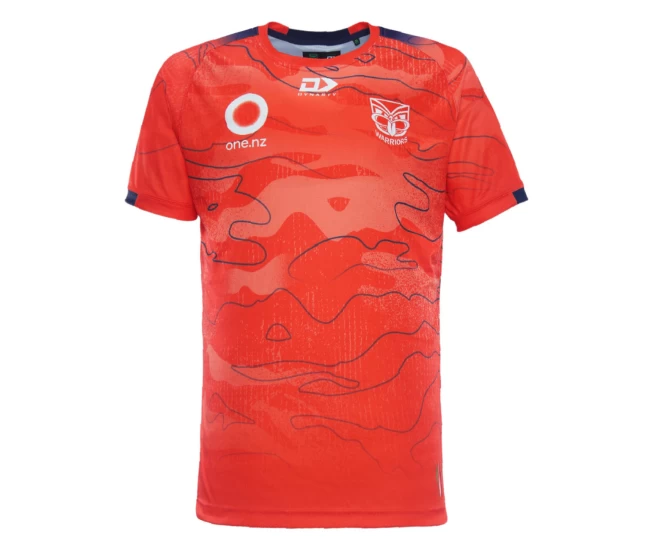 Warriors Rugby Men's Orange Training Tee 2024