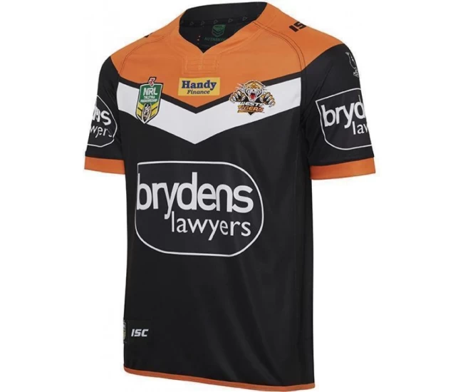 Wests Tigers 2017 Men's Home Jersey