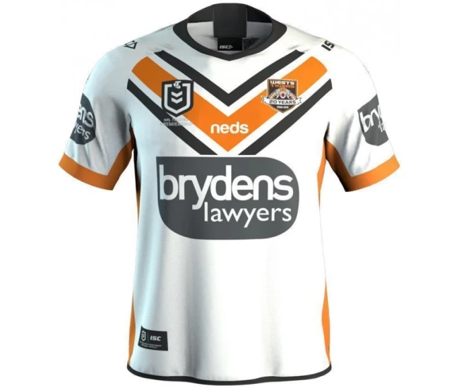 Wests Tigers 2019 Men's Away Jersey