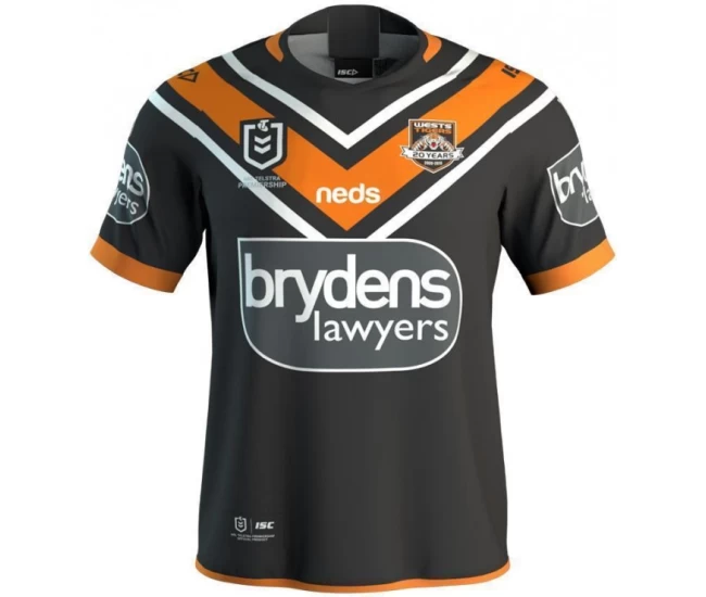 Wests Tigers 2019 Men's Home Jersey